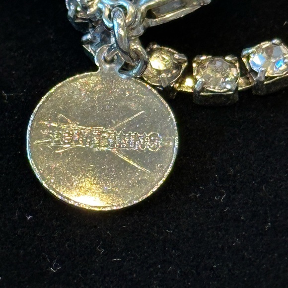 Tom Binns  Dumont Noir white crystal flower necklace Original statement necklace - Picture 3 of 6